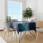 Matariki Galaxy Tablecloth Maori Taniko Pattern