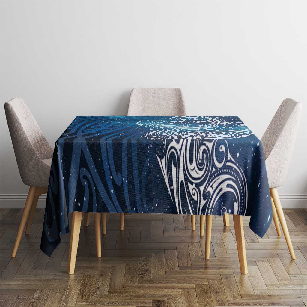 Matariki Galaxy Tablecloth Maori Taniko Pattern