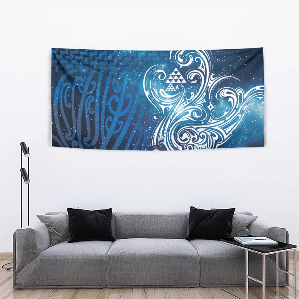 Matariki Galaxy Tapestry Maori Taniko Pattern
