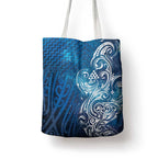 Matariki Galaxy Tote Bag Maori Taniko Pattern