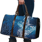 Matariki Galaxy Travel Bag Maori Taniko Pattern