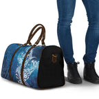 Matariki Galaxy Travel Bag Maori Taniko Pattern