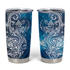 Matariki Galaxy Tumbler Cup Maori Taniko Pattern