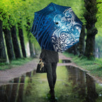 Matariki Galaxy Umbrella Maori Taniko Pattern