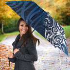 Matariki Galaxy Umbrella Maori Taniko Pattern