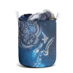 Matariki Galaxy Laundry Basket New Zealand Map Maori Pattern