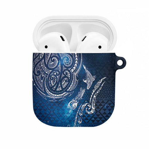 Matariki Galaxy AirPods Case New Zealand Map Maori Pattern