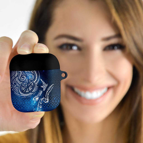 Matariki Galaxy AirPods Case New Zealand Map Maori Pattern