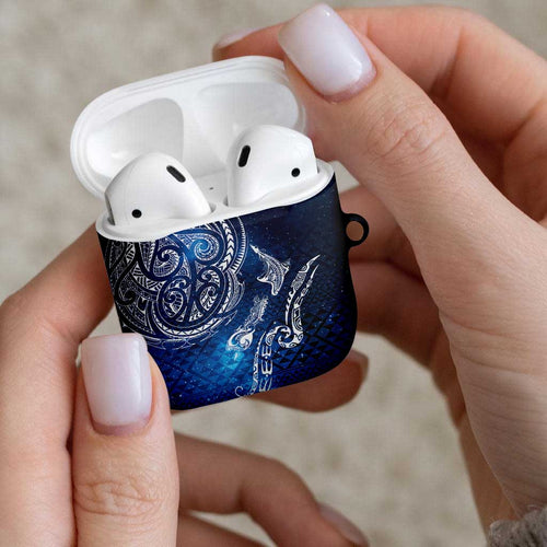 Matariki Galaxy AirPods Case New Zealand Map Maori Pattern