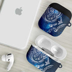 Matariki Galaxy AirPods Case New Zealand Map Maori Pattern