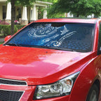 Matariki Galaxy Auto Sun Shade New Zealand Map Maori Pattern