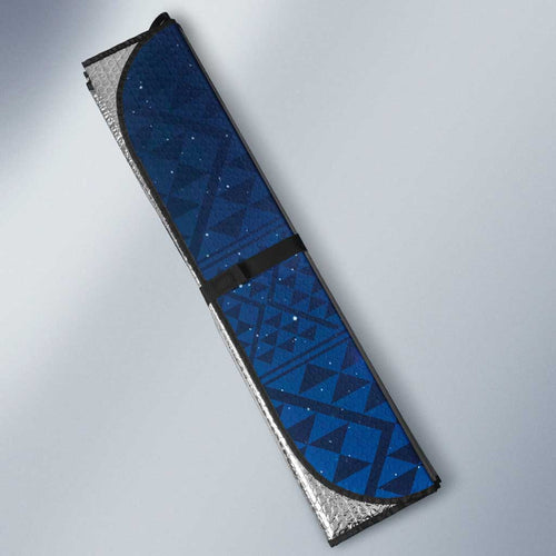 Matariki Galaxy Auto Sun Shade New Zealand Map Maori Pattern