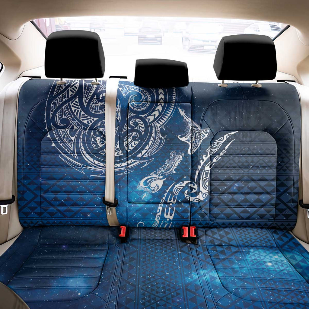 Matariki Galaxy Back Car Seat Cover New Zealand Map Maori Pattern