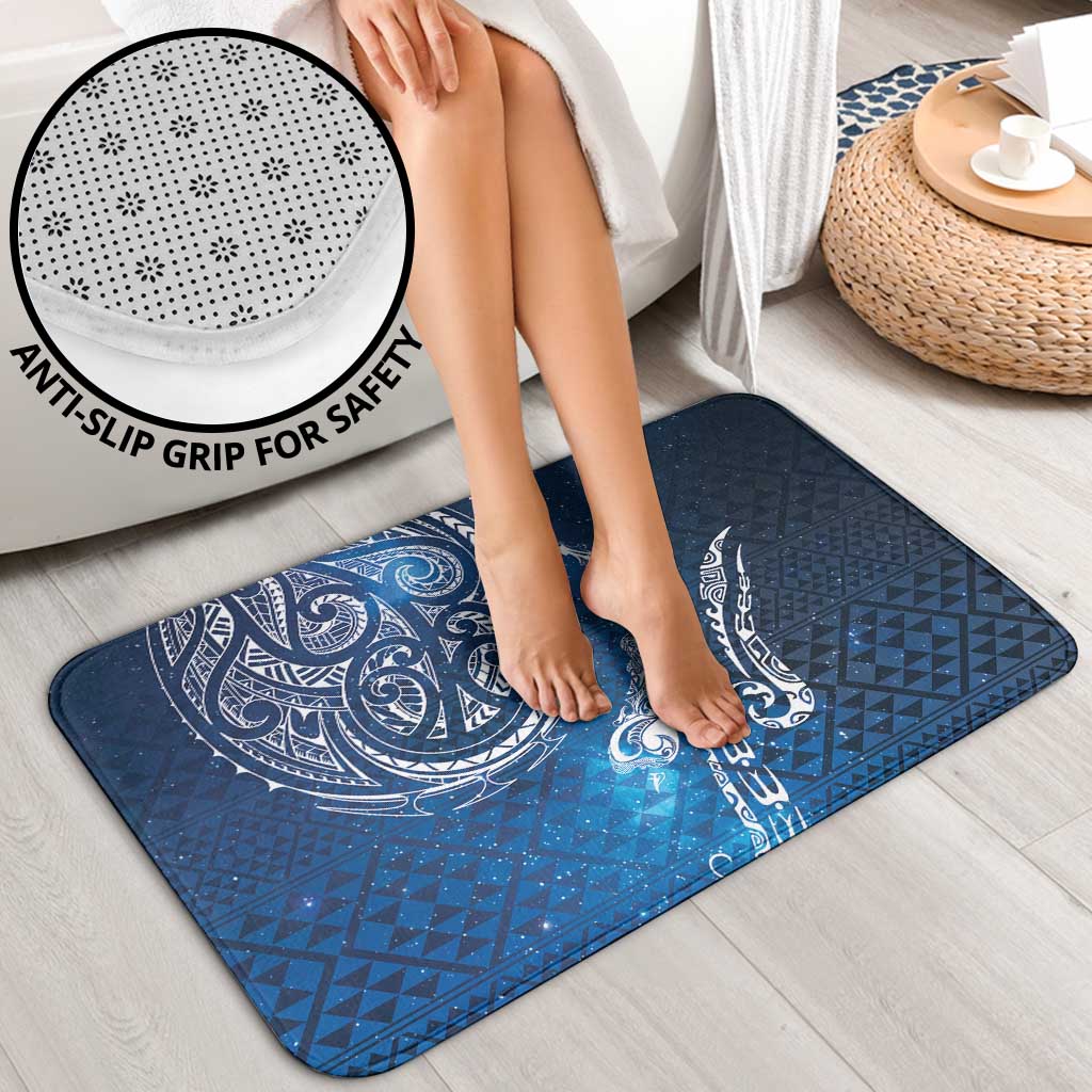 Matariki Galaxy Bathroom Set New Zealand Map Maori Pattern