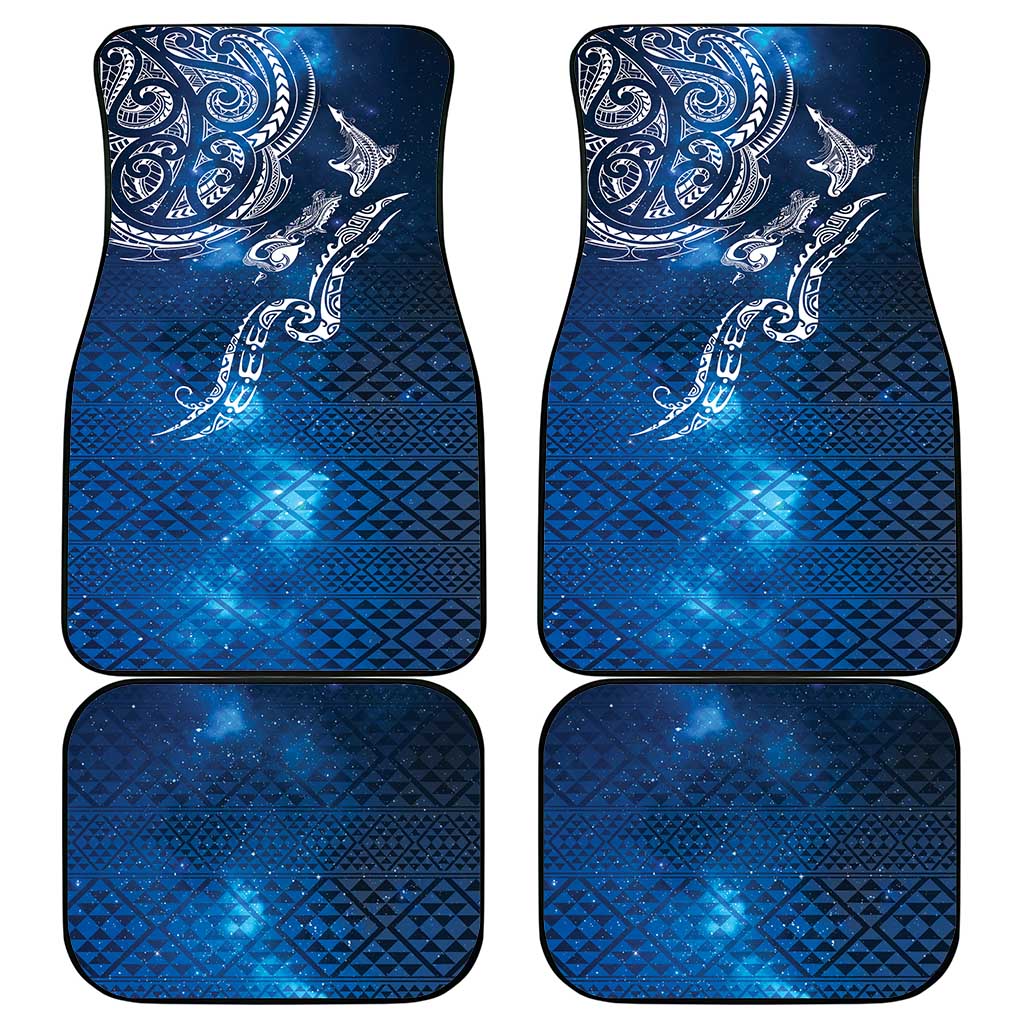 Matariki Galaxy Car Mats New Zealand Map Maori Pattern