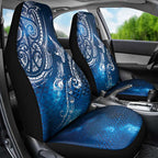Matariki Galaxy Car Seat Cover New Zealand Map Maori Pattern