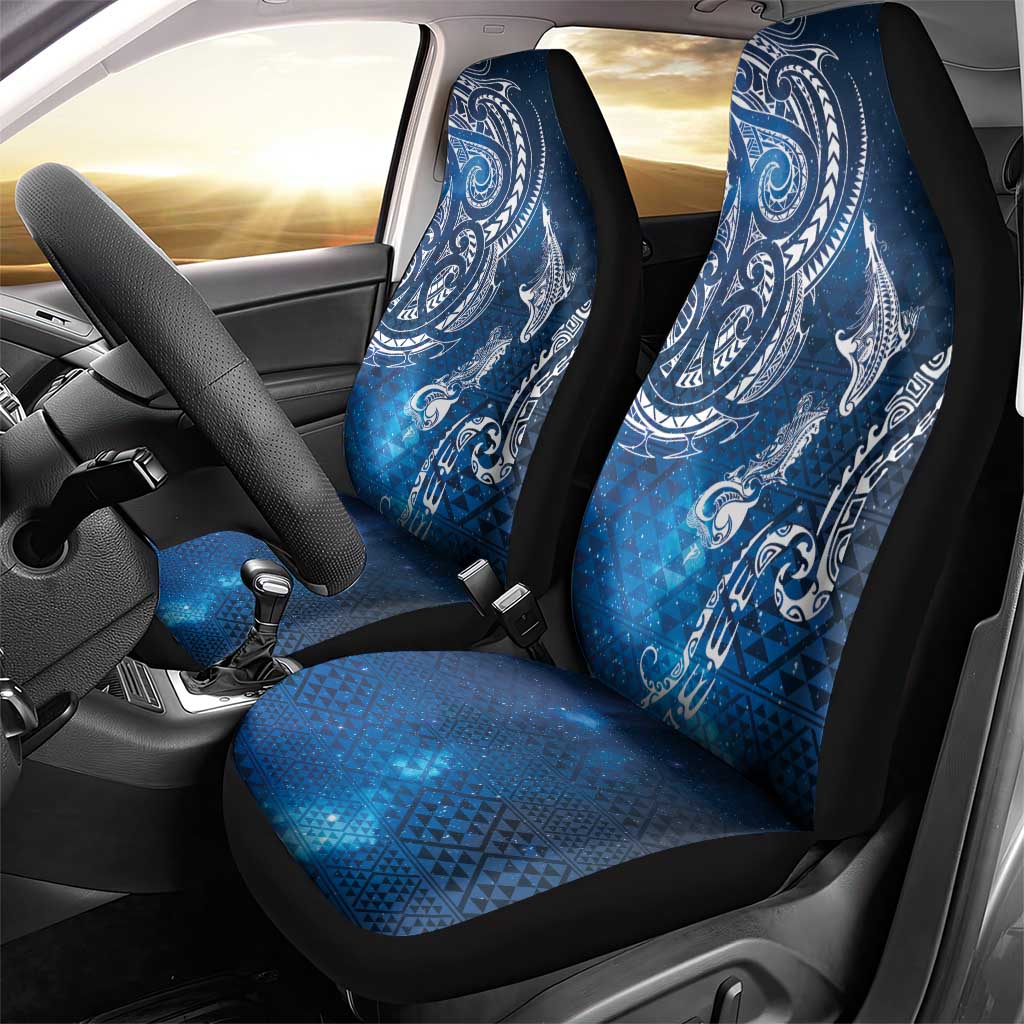 Matariki Galaxy Car Seat Cover New Zealand Map Maori Pattern