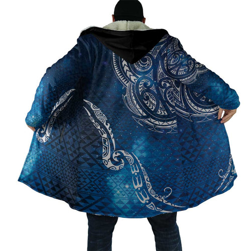 Matariki Galaxy Cloak New Zealand Map Maori Pattern