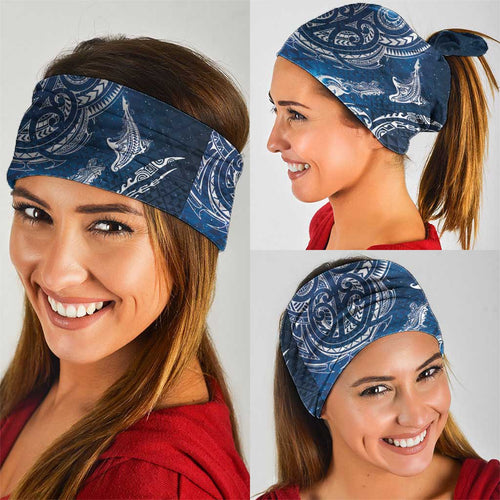 Matariki Galaxy Neck Gaiter New Zealand Map Maori Pattern