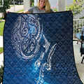 Matariki Galaxy Quilt New Zealand Map Maori Pattern