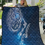 Matariki Galaxy Quilt New Zealand Map Maori Pattern