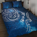 Matariki Galaxy Quilt Bed Set New Zealand Map Maori Pattern