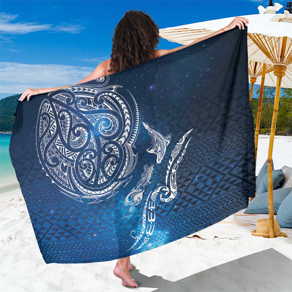 Matariki Galaxy Sarong New Zealand Map Maori Pattern