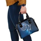 Matariki Galaxy Shoulder Handbag New Zealand Map Maori Pattern