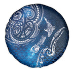 Matariki Galaxy Spare Tire Cover New Zealand Map Maori Pattern