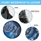 Matariki Galaxy Spare Tire Cover New Zealand Map Maori Pattern