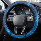 Matariki Galaxy Steering Wheel Cover New Zealand Map Maori Pattern