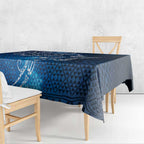 Matariki Galaxy Tablecloth New Zealand Map Maori Pattern