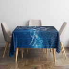 Matariki Galaxy Tablecloth New Zealand Map Maori Pattern