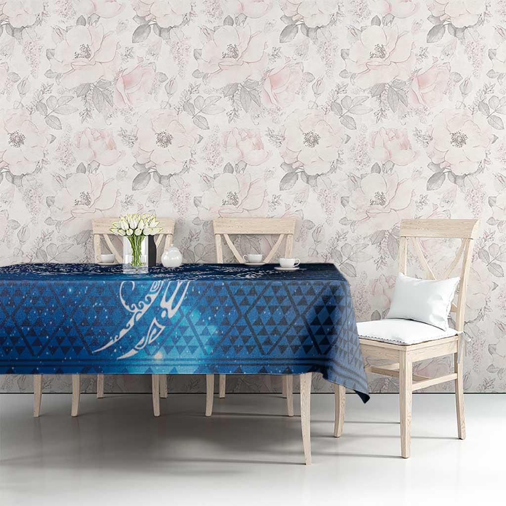 Matariki Galaxy Tablecloth New Zealand Map Maori Pattern