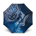 Matariki Galaxy Umbrella New Zealand Map Maori Pattern