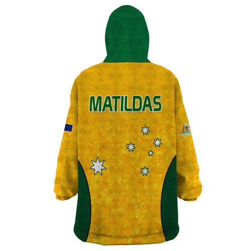 australia-soccer-wearable-blanket-hoodie-socceroos-with-kangaroo-matildas-2023