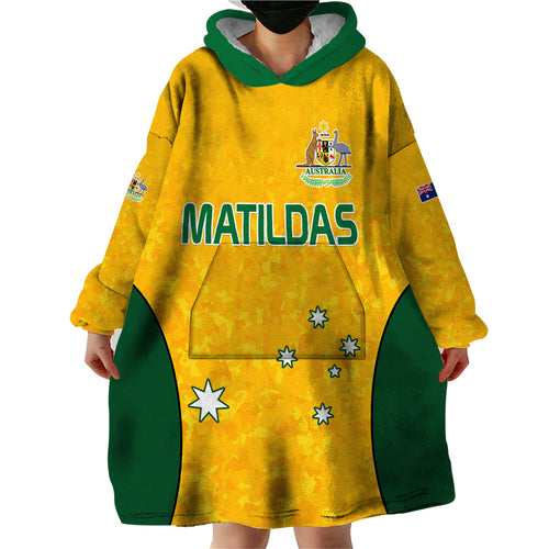 australia-soccer-wearable-blanket-hoodie-socceroos-with-kangaroo-matildas-2023