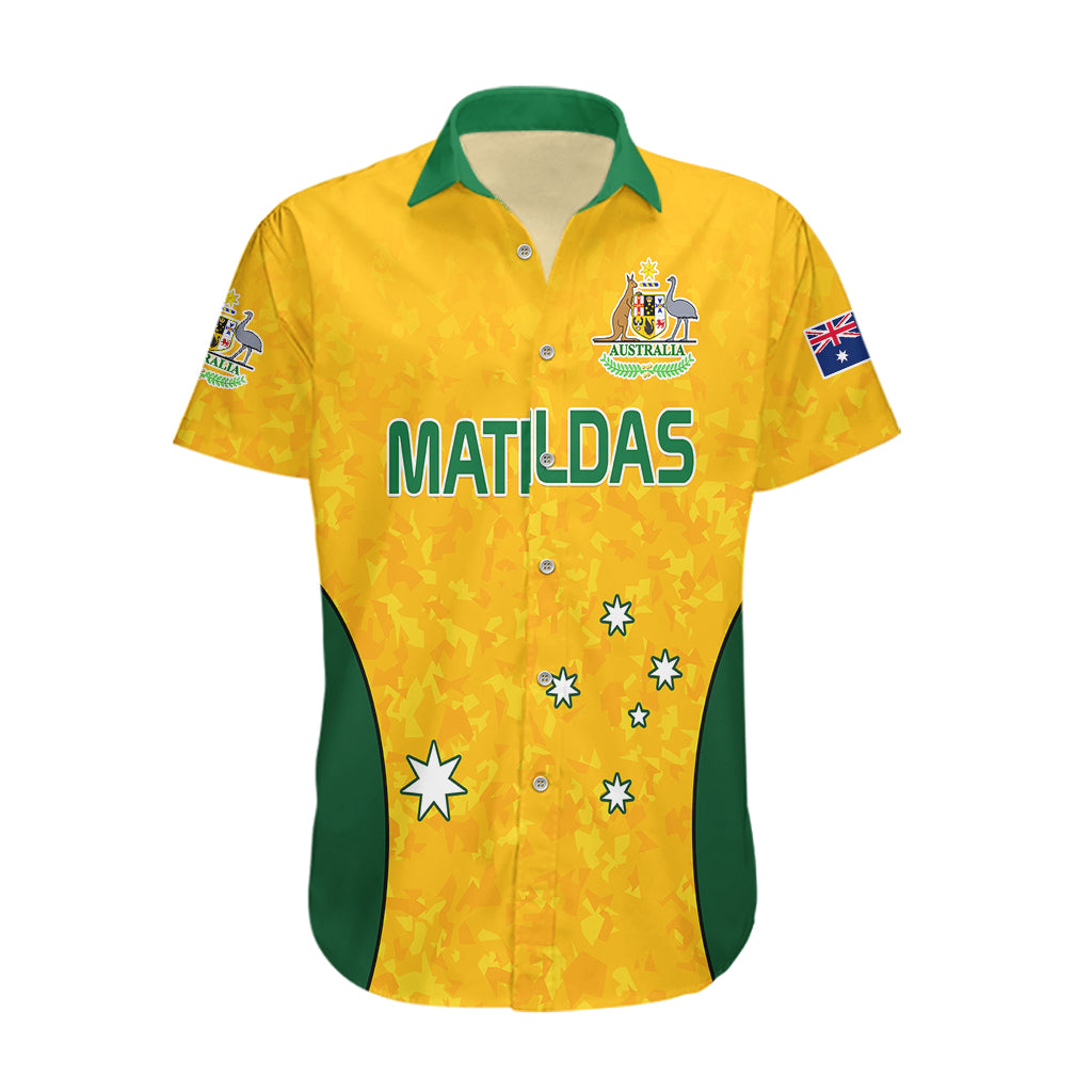 custom-text-and-number-australia-soccer-hawaiian-shirt-socceroos-with-kangaroo-matildas-2023