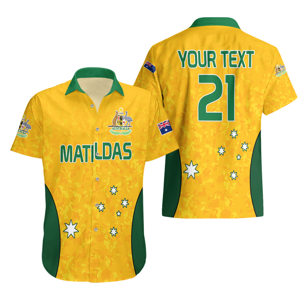 custom-text-and-number-australia-soccer-hawaiian-shirt-socceroos-with-kangaroo-matildas-2023