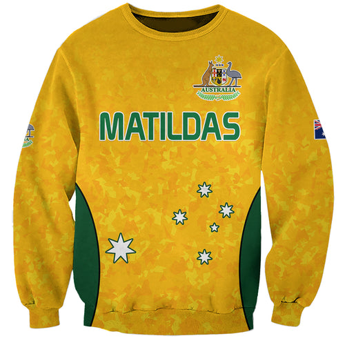 custom-text-and-number-australia-soccer-sweatshirt-socceroos-with-kangaroo-matildas-2023