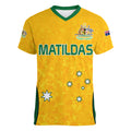 custom-text-and-number-australia-soccer-women-v-neck-t-shirt-socceroos-with-kangaroo-matildas-2023