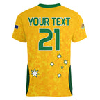 custom-text-and-number-australia-soccer-women-v-neck-t-shirt-socceroos-with-kangaroo-matildas-2023