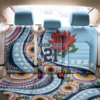 New South Wales Rugby Pacific Custom Back Car Seat Cover Aboriginal art of Waratah