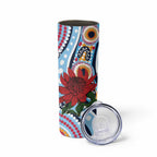 New South Wales Rugby Pacific Custom Skinny Tumbler Aboriginal art of Waratah