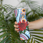 New South Wales Rugby Pacific Custom Skinny Tumbler Aboriginal art of Waratah