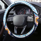 New South Wales Rugby Pacific Steering Wheel Cover Aboriginal art of Waratah