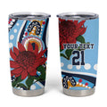 New South Wales Rugby Pacific Custom Tumbler Cup Aboriginal art of Waratah