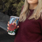 New South Wales Rugby Pacific Custom Tumbler Cup Aboriginal art of Waratah