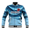 New South Wales Rugby Pacific Custom Baseball Jacket Pasifika Tapa Pattern
