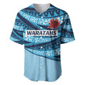 New South Wales Rugby Pacific Custom Baseball Jersey Pasifika Tapa Pattern